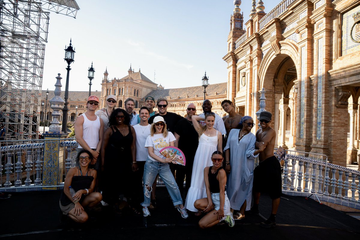 The heat is on Seville!! Can’t wait to see you tonight in this iconic venue 😍