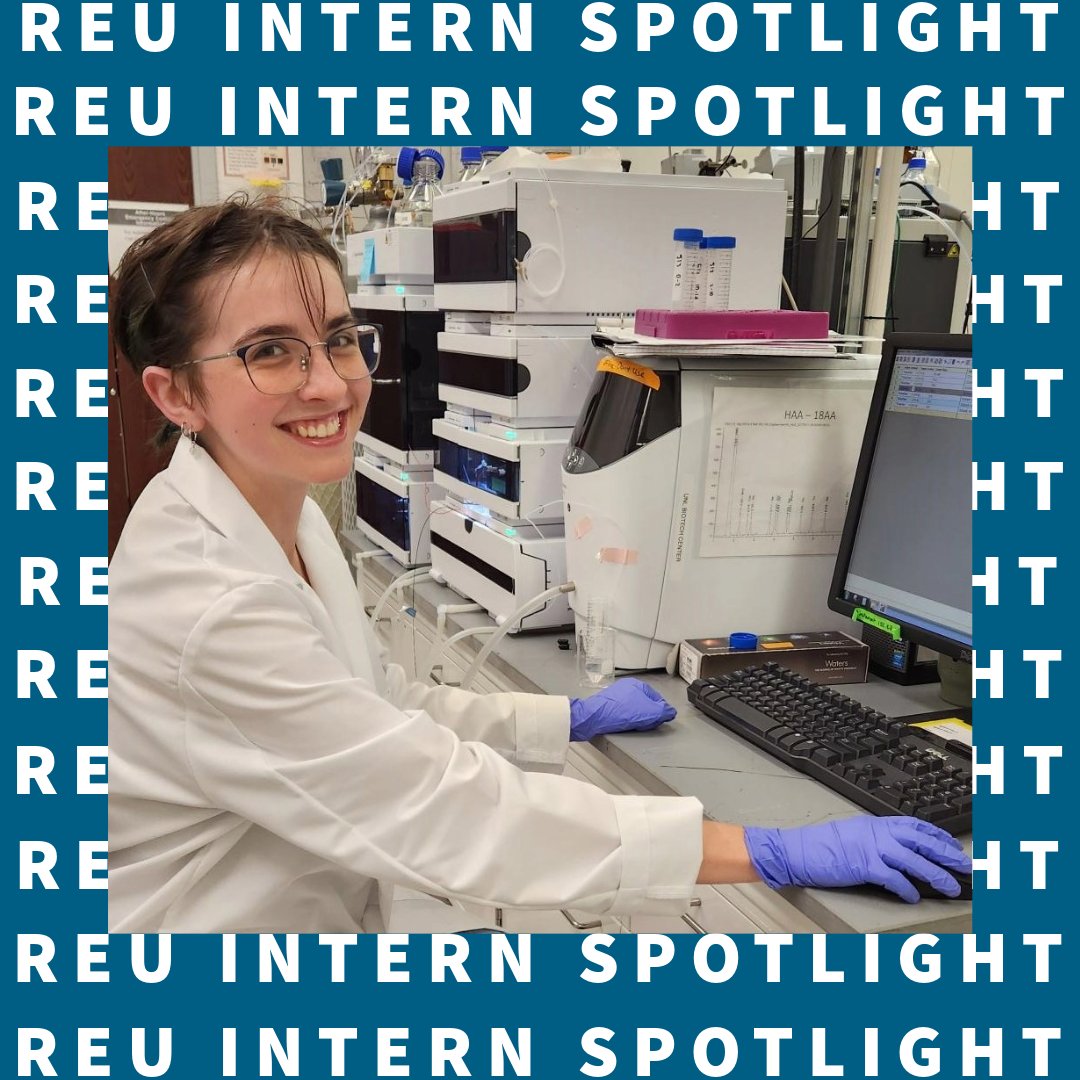 BiotechUNL's tweet image. Meet Sonya, a Chadron State freshman & REU intern in our @PMF_UNLBiotech lab! She’s helping uncover metabolites in the P. protegens secretome that fight B. glumae, a major rice pathogen, in collaboration with Clemencia Rojas’s lab @UNLincoln.
#BiotechMonday #REU #SummerIntern