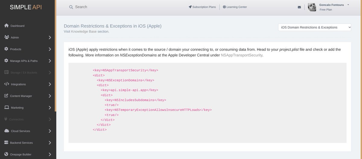 This is how you setup iOS to consume Simple API's endpoints. simple-api.app #mobile #api #sapi #reactnative #flutter #swift #kotlin #content