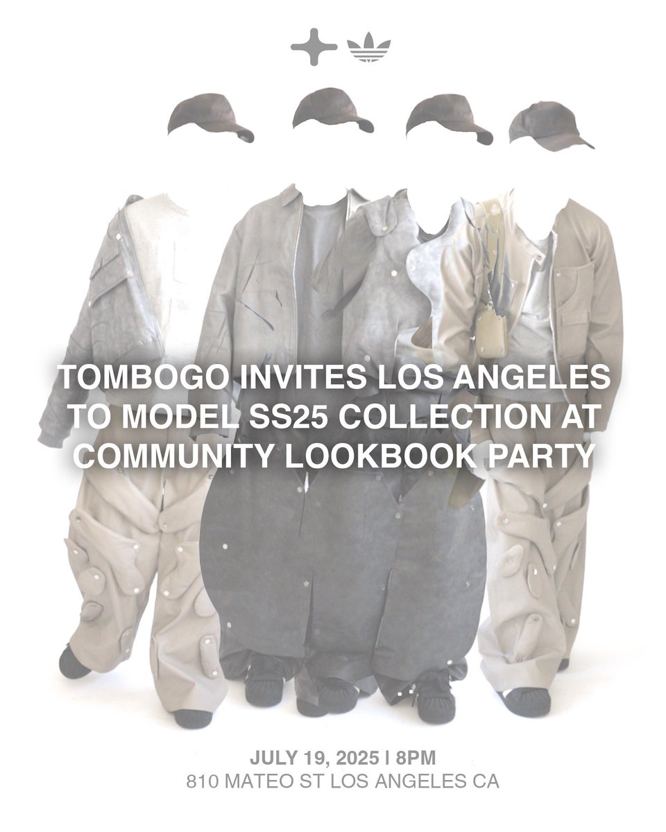 TOMBOGO's tweet photo. LOS ANGELES COMMUNITY LOOKBOOK - SATURDAY JULY 19: https://t.co/uSgtR5tG3v https://t.co/AOpcoj6SJu