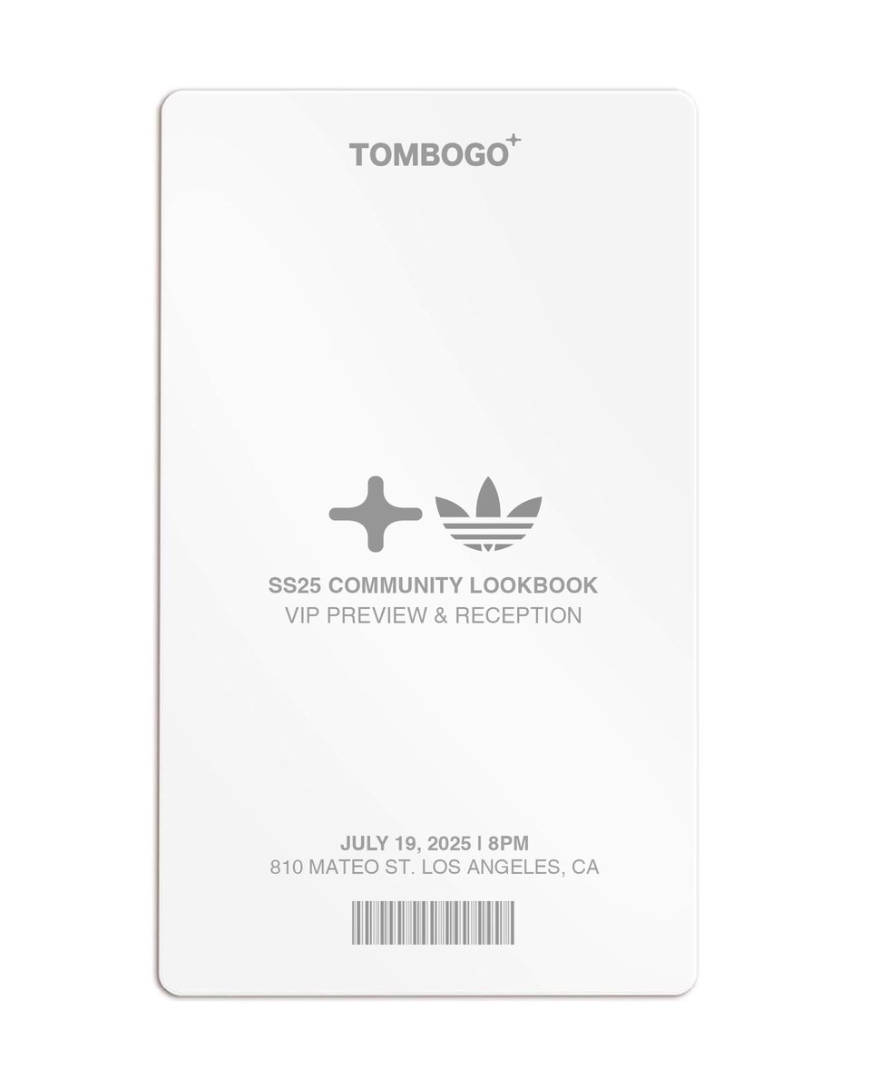 TOMBOGO's tweet photo. LOS ANGELES COMMUNITY LOOKBOOK - SATURDAY JULY 19: https://t.co/uSgtR5tG3v https://t.co/AOpcoj6SJu