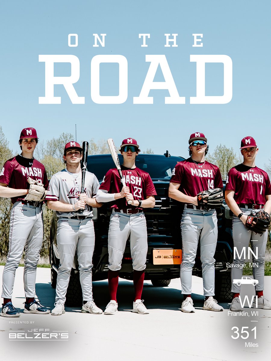 2026 Maroon National Team is on the road!🛻🧀