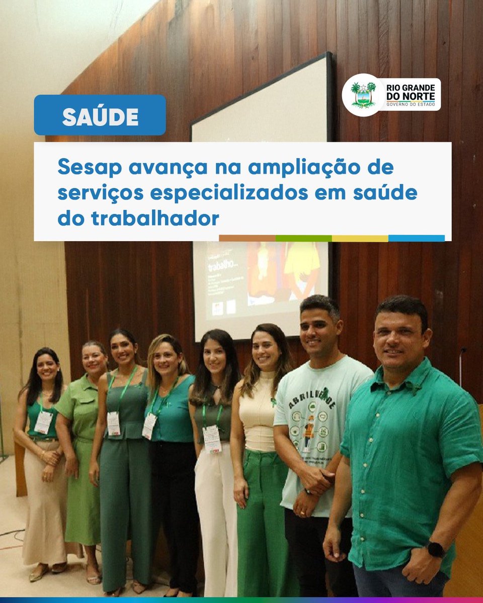 GovernodoRN's tweet image. Saúde e segurança para quem cuida da gente! 🧡 

O RN se destaca com 14 Núcleos de Atenção à Saúde do Trabalhador (NASSTs) já implantados pela Sesap, que é referência nacional no cuidado com profissionais do SUS.

Saiba mais saude.rn.gov.br/Conteudo.asp?T…