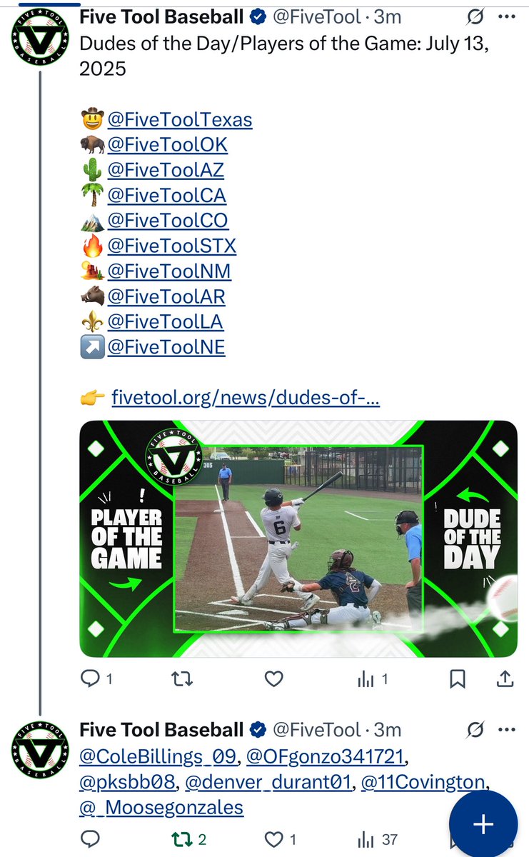 Parker Nunes (@pksbb08) on Twitter photo Was named Dude of the day and Player of the game for yesterdayās game! <a href="/Jg1baseball/">JG BASEBALL</a> <a href="/CommitPath/">CommitPath Baseball</a> #uncommitted2026 Was named Dude of the day and Player of the game for yesterdayās game! <a href="/Jg1baseball/">JG BASEBALL</a> <a href="/CommitPath/">CommitPath Baseball</a> #uncommitted2026
