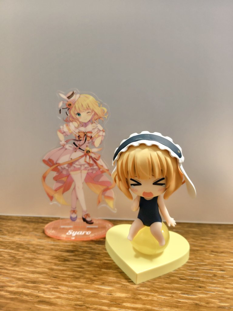 YoshinoClub's tweet image. #桐間紗路
#桐間紗路生誕祭
#桐間紗路誕生祭
#桐間紗路生誕祭2025
#桐間紗路誕生祭2025
#ご注文はうさぎですか
#ごちうさ
#ねんどろいど
#ねんどり
🎉💛シャロ誕2025💛🎂、万歳~!
\(‥&gt;∀&lt;‥)/
