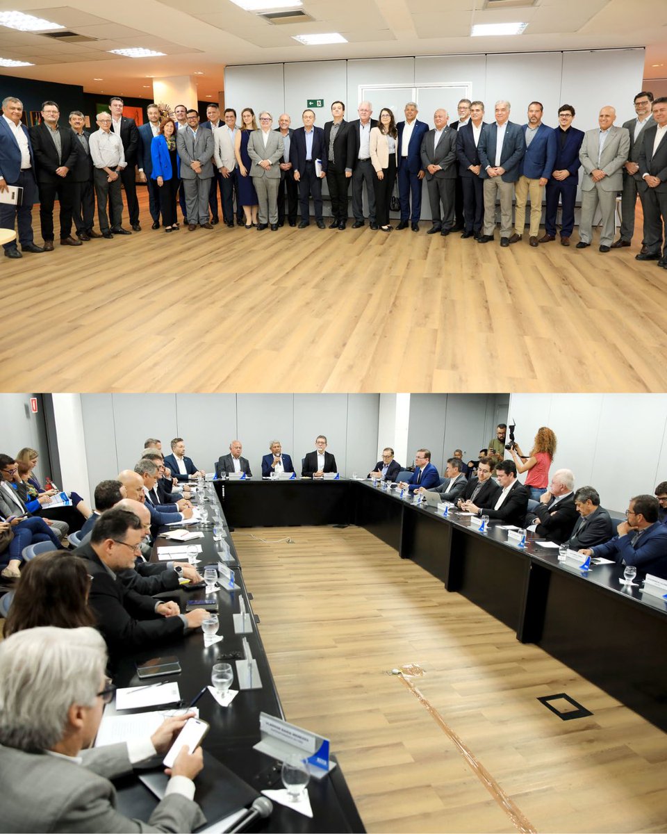 Reservei um momento do meu dia para dialogar com lideranças empresariais do nosso estado. Estivemos reunidos na sede da FIEB para alinhar estratégias e fortalecer a produção, os empregos e a economia da #Bahia.

Seguimos juntos, com trabalho sério e compromisso com o