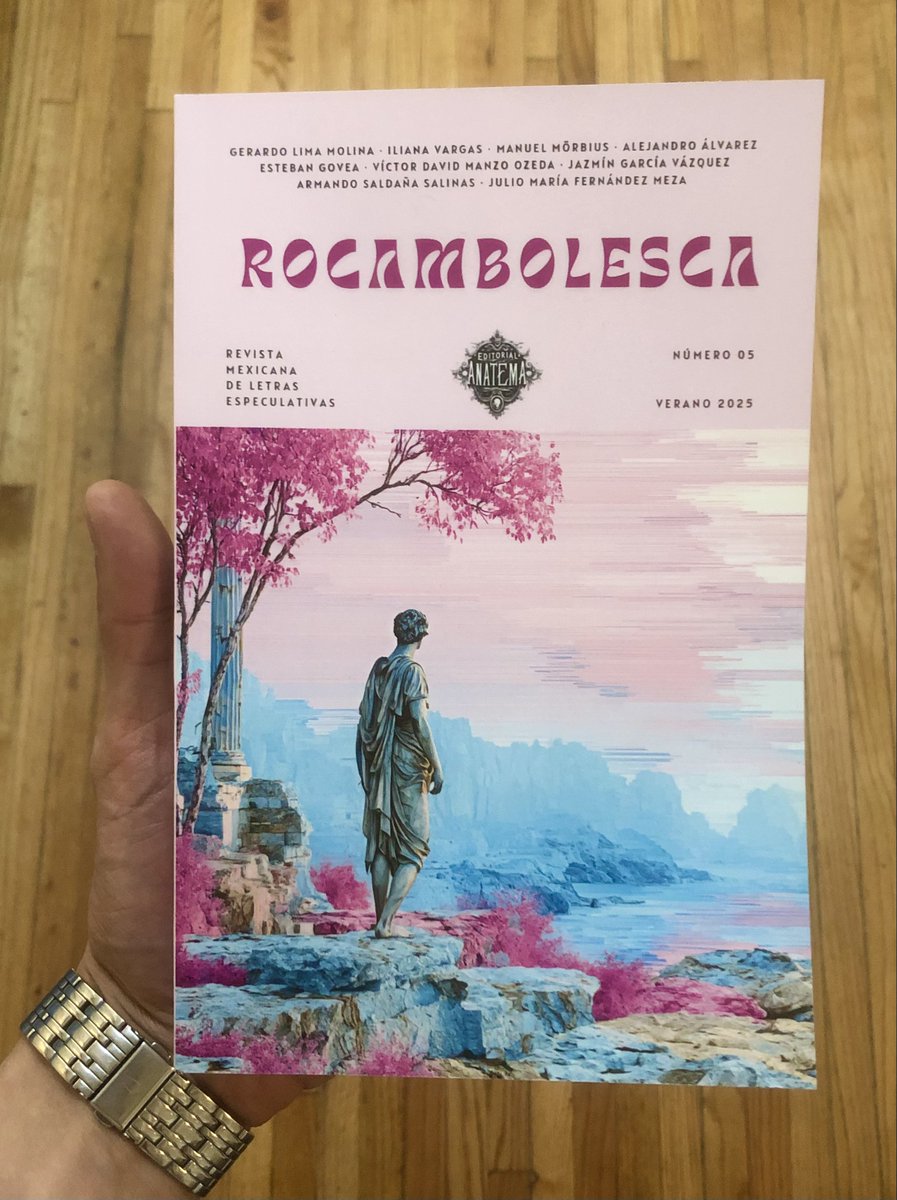La revista ROCAMBOLESCA vuelve a demostrar que no se va a ninguna parte con un nuevo número ya a la venta. Incluye un cuentito mío y tengo el privilegio de compartir páginas con escritores como <a href="/Jerryla/">Gerardo Lima</a>, Jazmín Vázquez, Iliana Vargas, Julio María Fernández Meza, entre otros!