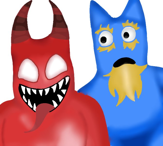 minty_snowhound's tweet image. More art cause idk 
#gartenofbanban