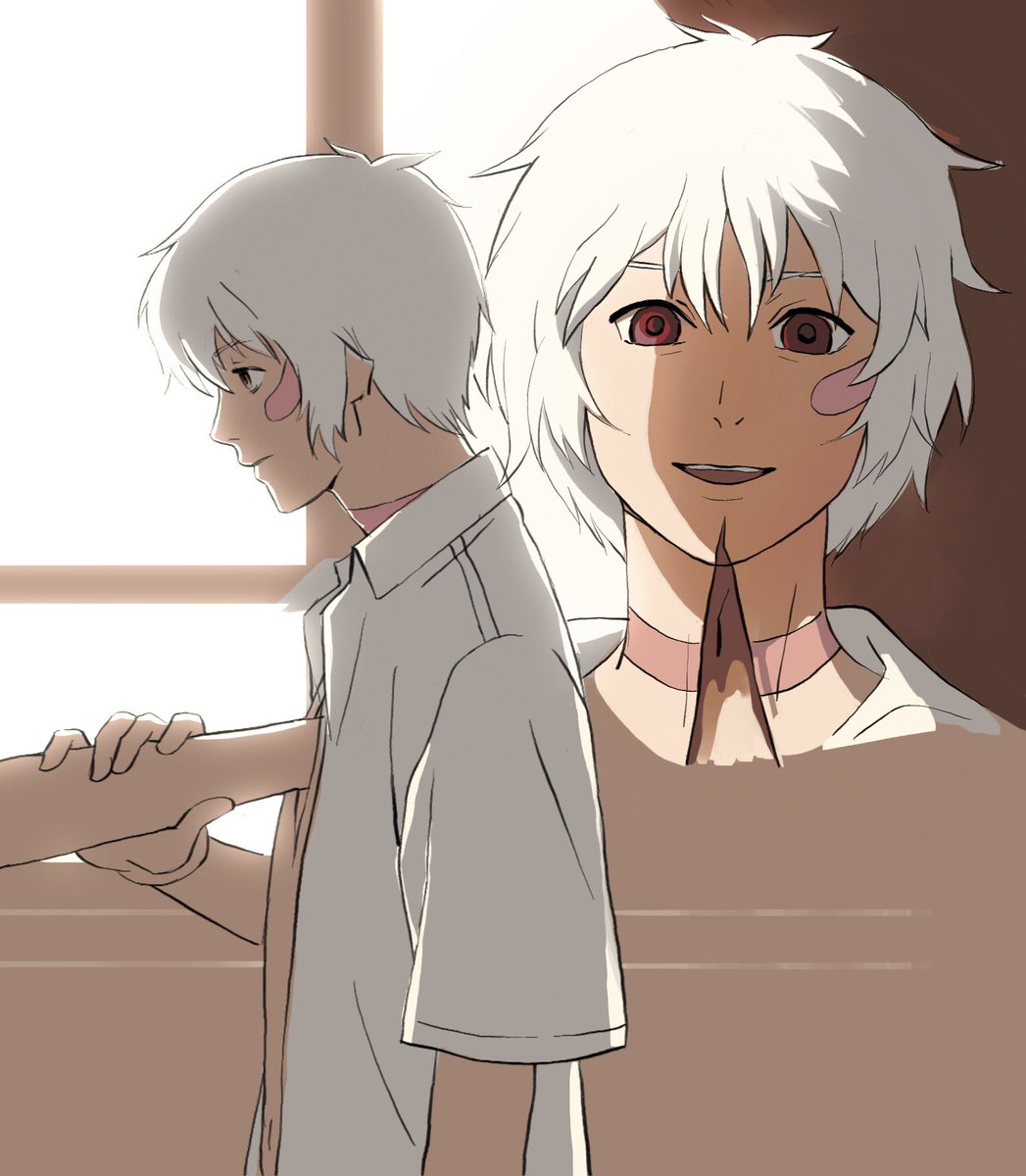 #thesummerhikarudied but it’s #no6 
~~~
#光が死んだ夏 #HikarugaShindaNatsu #nezushi #NO6創作タグ