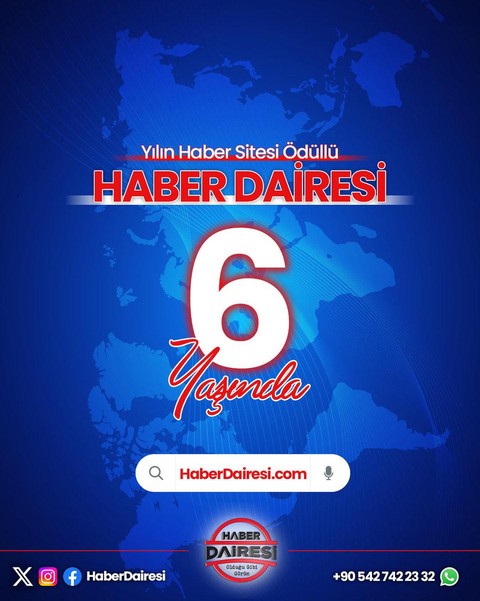 Haber Dairesi 6 yaşında! 🥳
