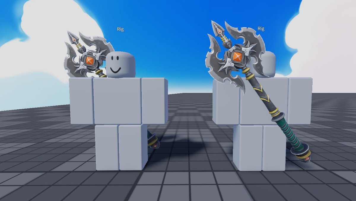 Des_Dro's tweet image. First time doing this type of textures

Blender and Roblox comparative