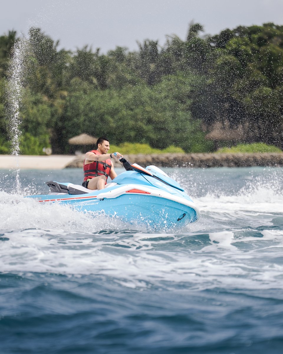Salt-kissed skin, wind-swept hair — a dance across the waves, untethered and free in the thrill of the sea.

#JOALIMaldives #JoyofLiving #Maldives #JOALILaDolceVita
