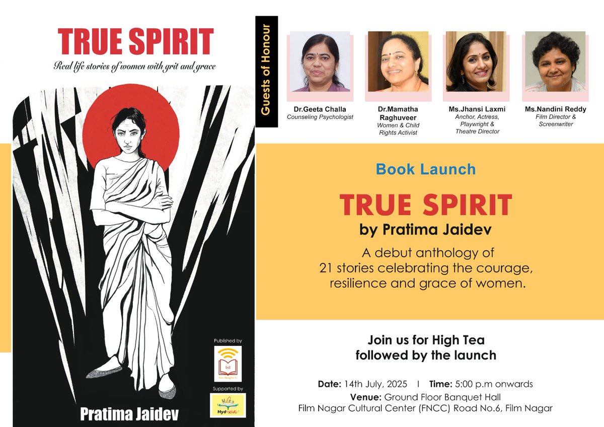 KBeesam's tweet image. No one else could have told my story to the world like she did. Read my story from the lens of Pratima Jaidev. Get your copy and recommend it to anyone who needs to add life to their existence. I&apos;ll post the purchase link soon.
#book #booklaunch #mystory #mylife #anthology #women