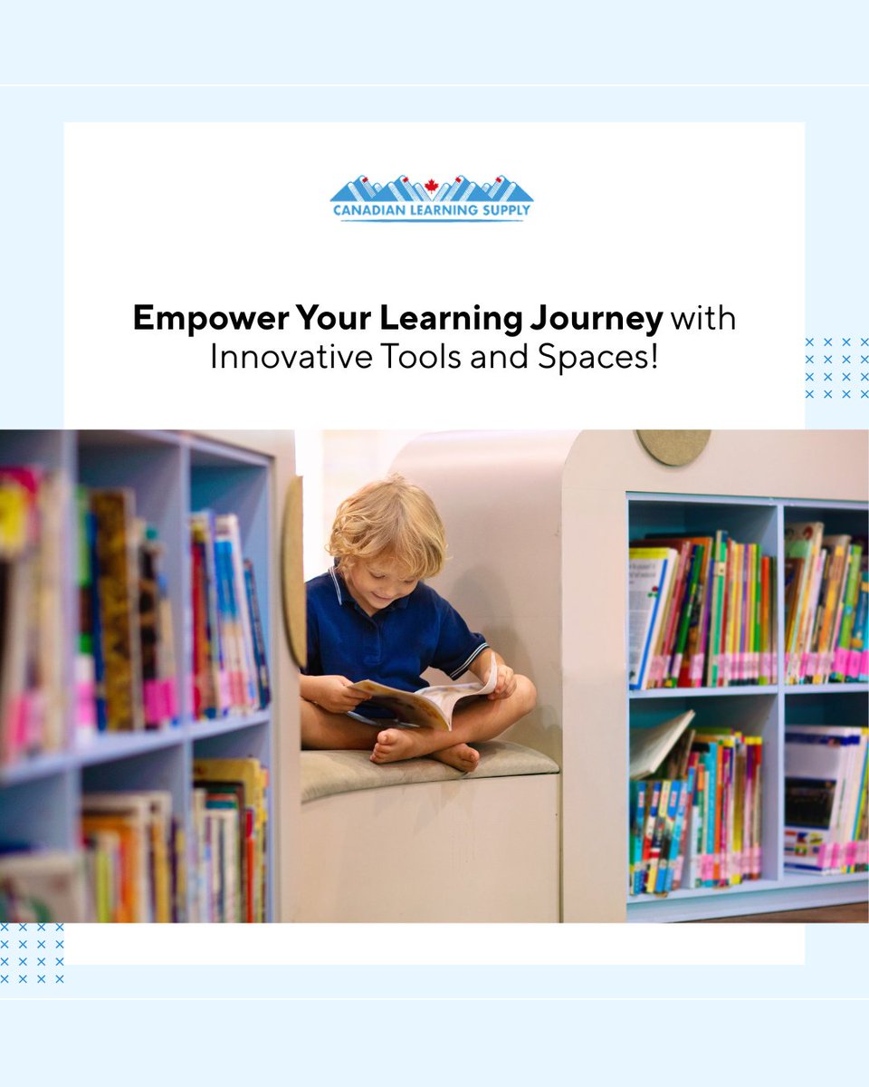 Reimagine your library spaces with Canadian Learning Supply's diverse educational resources! 

Ready to innovate? Explore our offerings at canadianlearningsupply.com. 

#SchoolSupplies #LibraryInnovation #EducationalMaterials #InteractiveLearning #StudentEngageme
