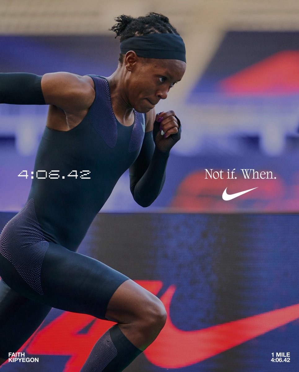 toushay__'s tweet image. Faith Kipyegon shot by me for @Nike.