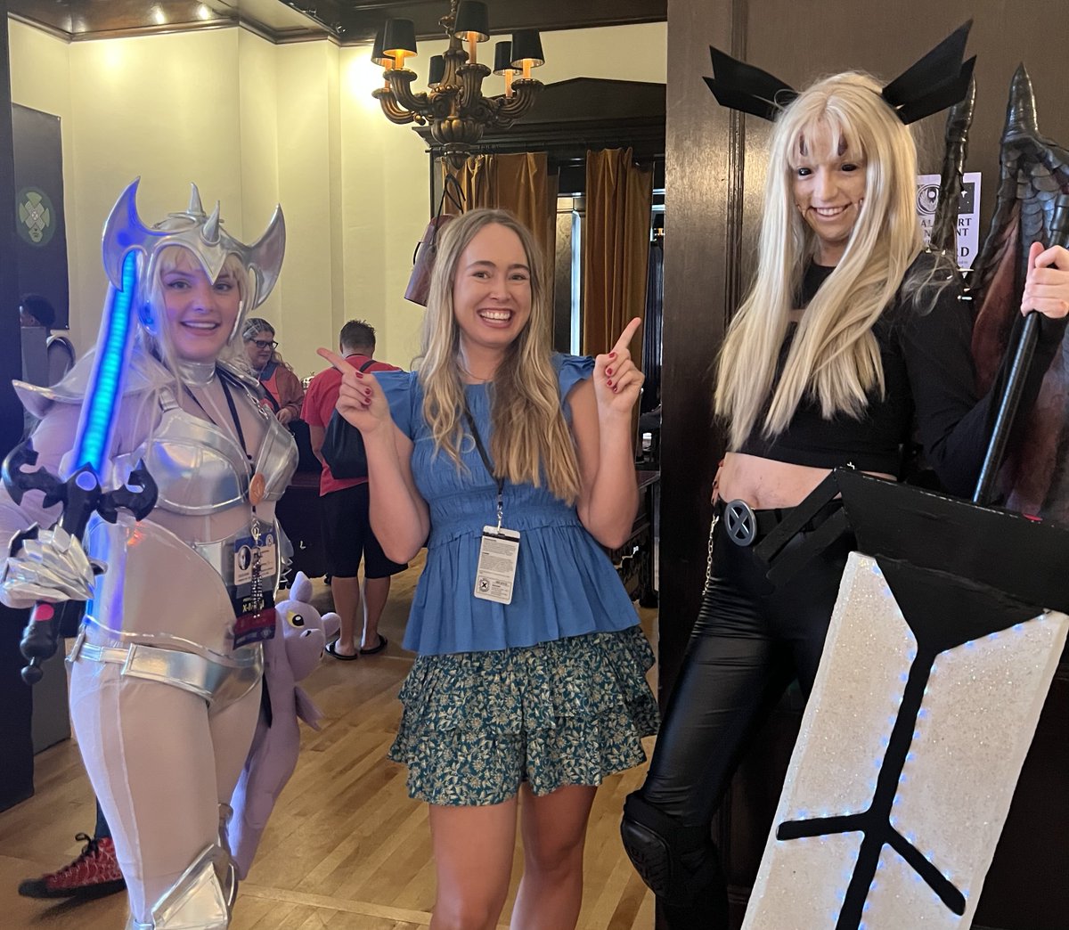 Ashley Allen (@_ashkallen) on Twitter photo Thank you to everyone who stopped by to say hi during the <a href="/TheUncannyEXP/">The Uncanny Experience</a>! I LOVED seeing everyone's Magik cosplays and meeting you all!!
A big thank you to the organizers for putting on such a great event! The energy was unmatched and I can't wait until next year 💛 Thank you to everyone who stopped by to say hi during the <a href="/TheUncannyEXP/">The Uncanny Experience</a>! I LOVED seeing everyone's Magik cosplays and meeting you all!!
A big thank you to the organizers for putting on such a great event! The energy was unmatched and I can't wait until next year 💛