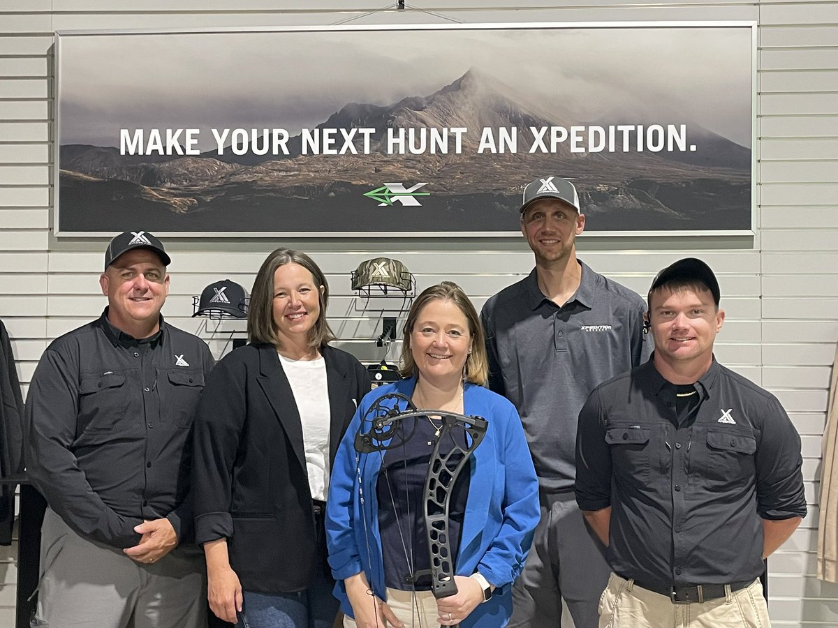 AGIowa's tweet image. Enjoyed my visit to Xpedition Archery in Winneshiek County today. They’re a great asset to Iowa’s hunting and archery industry!