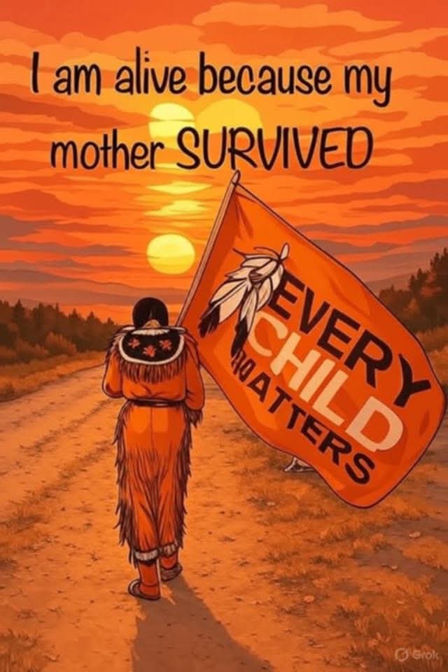 "Honoring the strength of those who came before us. Their survival is our legacy.🧡