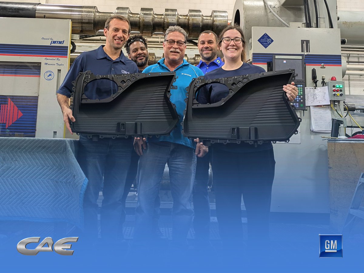 CAE Services Corporation (@moldflowexperts) on Twitter photo Moldflow Analysis Expert, John Rachan, proudly poses with Joe Wetzel, Senior Manufacturing Engineer at <a href="/IntevaProducts/">Inteva Products</a> & Philip Lipari, Program Manager at <a href="/Hitechmold/">Hi-Tech Mold</a>, showcasing their <a href="/GM/">General Motors</a> optimized part right on the shop floor!
Need on-site sampling support?
E-mail us at Moldflow Analysis Expert, John Rachan, proudly poses with Joe Wetzel, Senior Manufacturing Engineer at <a href="/IntevaProducts/">Inteva Products</a> & Philip Lipari, Program Manager at <a href="/Hitechmold/">Hi-Tech Mold</a>, showcasing their <a href="/GM/">General Motors</a> optimized part right on the shop floor!
Need on-site sampling support?
E-mail us at