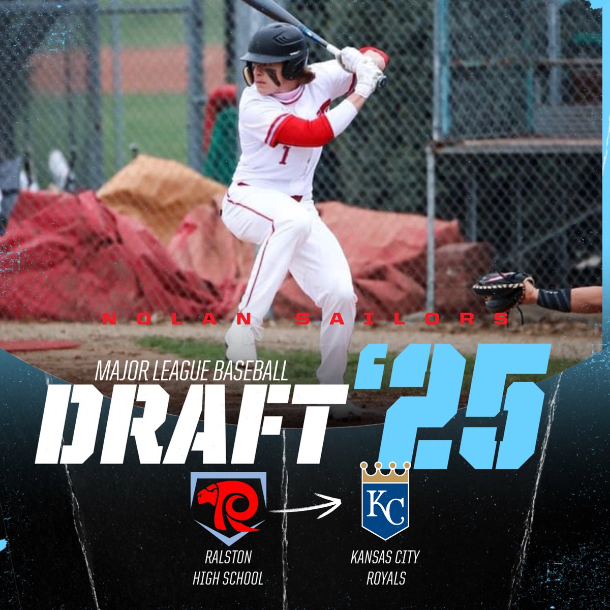 Ralston Rams Baseball (@baseballralston) on Twitter photo Congrats to Ralston’s own Nolan Sailors on being selected by the Kansas City Royals in the 4th round of this year’s MLB Draft!!
<a href="/nolan_sailors/">Nolan Sailors</a> #RalstonBoys Congrats to Ralston’s own Nolan Sailors on being selected by the Kansas City Royals in the 4th round of this year’s MLB Draft!!
<a href="/nolan_sailors/">Nolan Sailors</a> #RalstonBoys