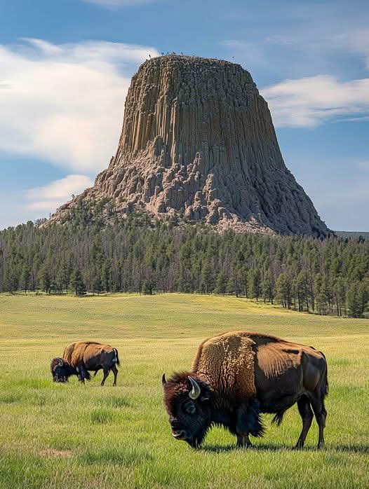 Devil's Tower, Wyoming 🎪💕.