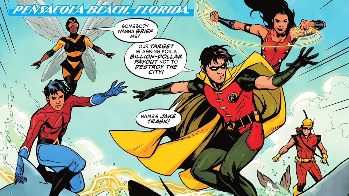 Yrithyll's tweet image. Dawn of Titans Tome 1 terminé ✅️
Un excellent récit avec une intrigue intéressante qui fait suite à Dark Crisis on Infinite Earth. La deuxième partie de ce tome est consacrée à World's Finest Teen Titans avec un ton plus léger mais tout aussi agréable à lire. Petit coup de ❤️