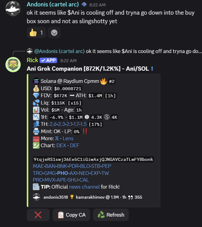 SerenityDAO's tweet image. $ani

800k --&amp;gt; 12m - 15x

too free