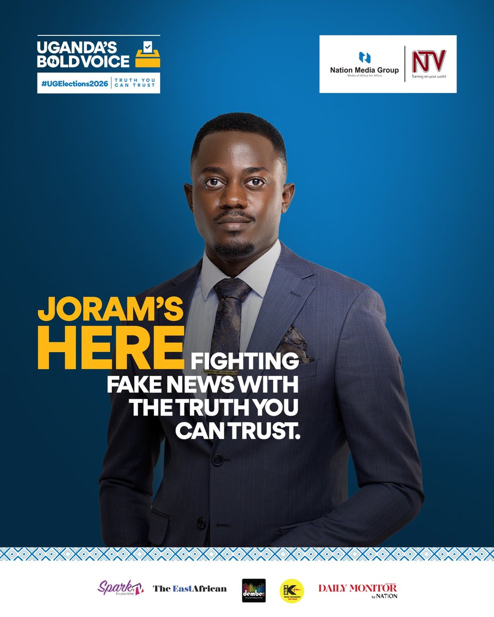 Uganda's Bold Voice.As we gear up for the #UGElections2026.We are here to explain rather than just inform by fighting fake news with the truth you can trust. <a href="/NationMediaGrp/">Nation Media Group</a>