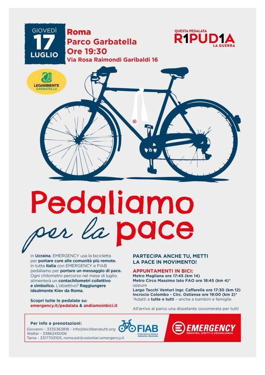 FIAB Roma RL (@romaruotalibera) on Twitter photo 