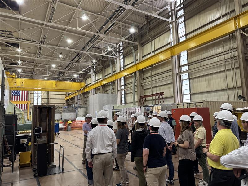 SenatorPattyKim's tweet image. We took a tour of the Crane Clean Energy Center today to learn more about the plant’s plan to safely restart in 2027. The Public Utility Commission’s team and DEP were also on the tour. Grateful for their interest and the facility’s overall progress.