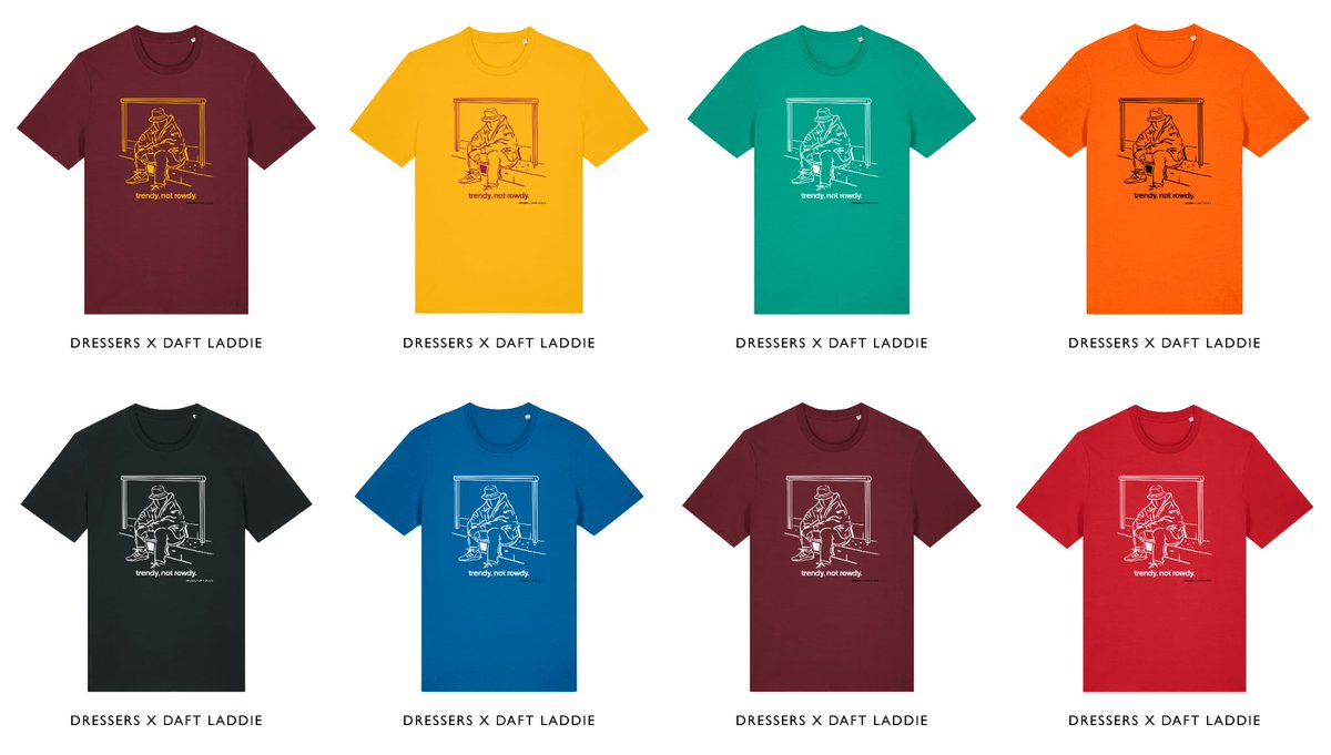 Orders in for the first run of the TNR tees, don't worry if you're late to the party, these will be available to order after this run, just wanting to get the numbers for the initial run sorted tonight.
#daft_laddie