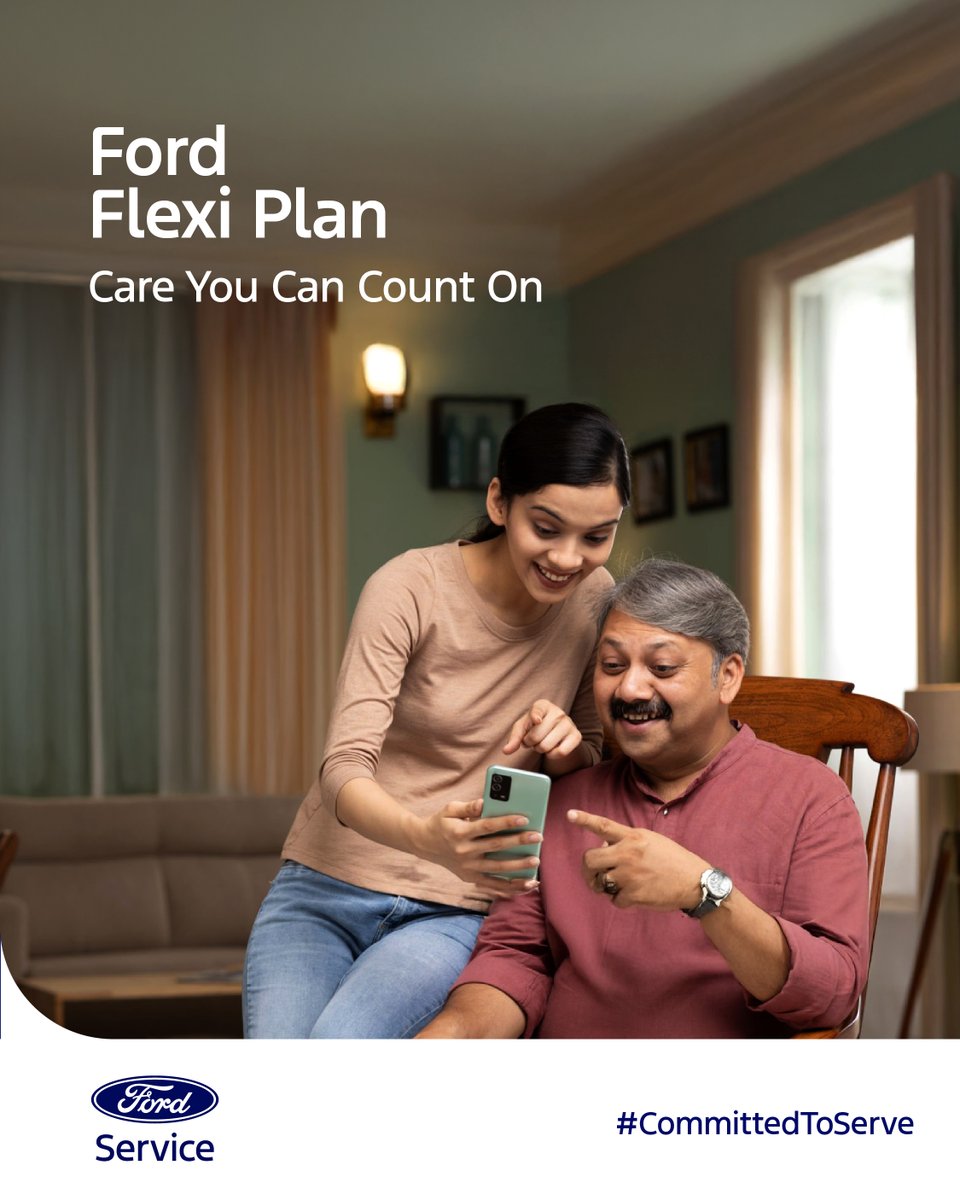 With Ford Flexi Plan, service comes your way flexible, tailored, and stress free. Experience peace of mind that allows you to choose from a variety of options. CommittedToServe https t.co uRvqtILfTy With Ford Flexi Plan, service comes your way flexible, tailored, and stress free