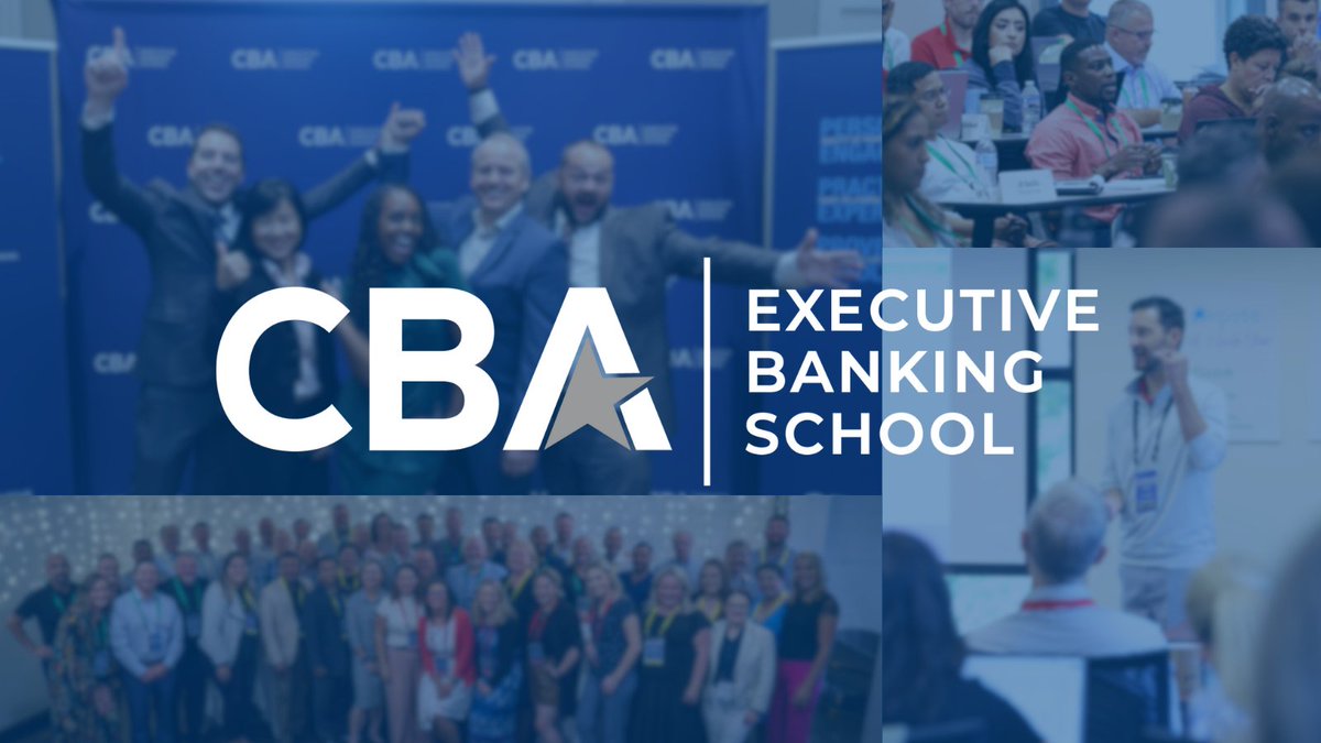 ConsumerBankers's tweet image. CBA is excited to welcome a record-breaking class of nearly 400 students attending the 2025 Executive Banking School this July.
We’re looking forward to helping prepare the next generation of retail banking leaders! consumerbankers.com/press-release/…
