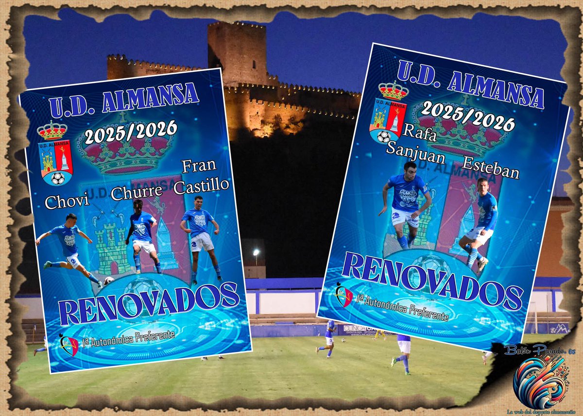 BalónParado.es (@balon_parado) on Twitter photo Comienza el baile🕺💃; la UD Almansa⚽️💙 se pone en marcha🚍🚌
📰 La noticia
🌐 En la web balonParado. 📱💻
<a href="/UDAlmansa/">U.D. ALMANSA</a> <a href="/AlmansaCiudad/">AlmansaCiudad</a> <a href="/AlmansaPeriodic/">El Periódico de Almansa</a>
👇🏼👇🏼
balonparado.es/comienzan-el-b… Comienza el baile🕺💃; la UD Almansa⚽️💙 se pone en marcha🚍🚌
📰 La noticia
🌐 En la web balonParado. 📱💻
<a href="/UDAlmansa/">U.D. ALMANSA</a> <a href="/AlmansaCiudad/">AlmansaCiudad</a> <a href="/AlmansaPeriodic/">El Periódico de Almansa</a>
👇🏼👇🏼
balonparado.es/comienzan-el-b…