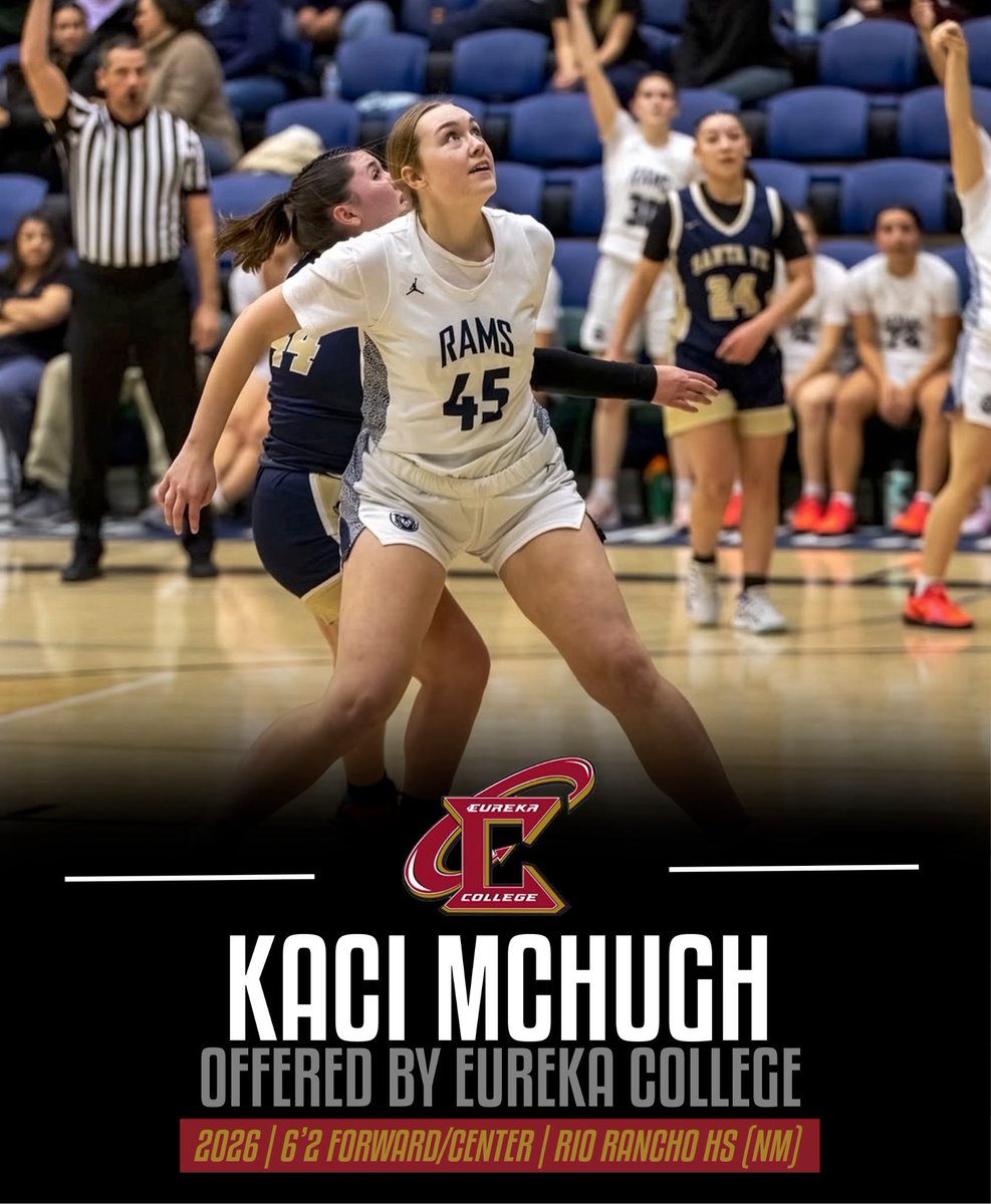 Kaci McHugh (@kaci_mchugh) on Twitter photo Thank you Coach Pace <a href="/EurekaWbb/">Eureka College WBB🏀</a> for an offer. I am excited for the possibilities. Thank you Coach Pace <a href="/EurekaWbb/">Eureka College WBB🏀</a> for an offer. I am excited for the possibilities.