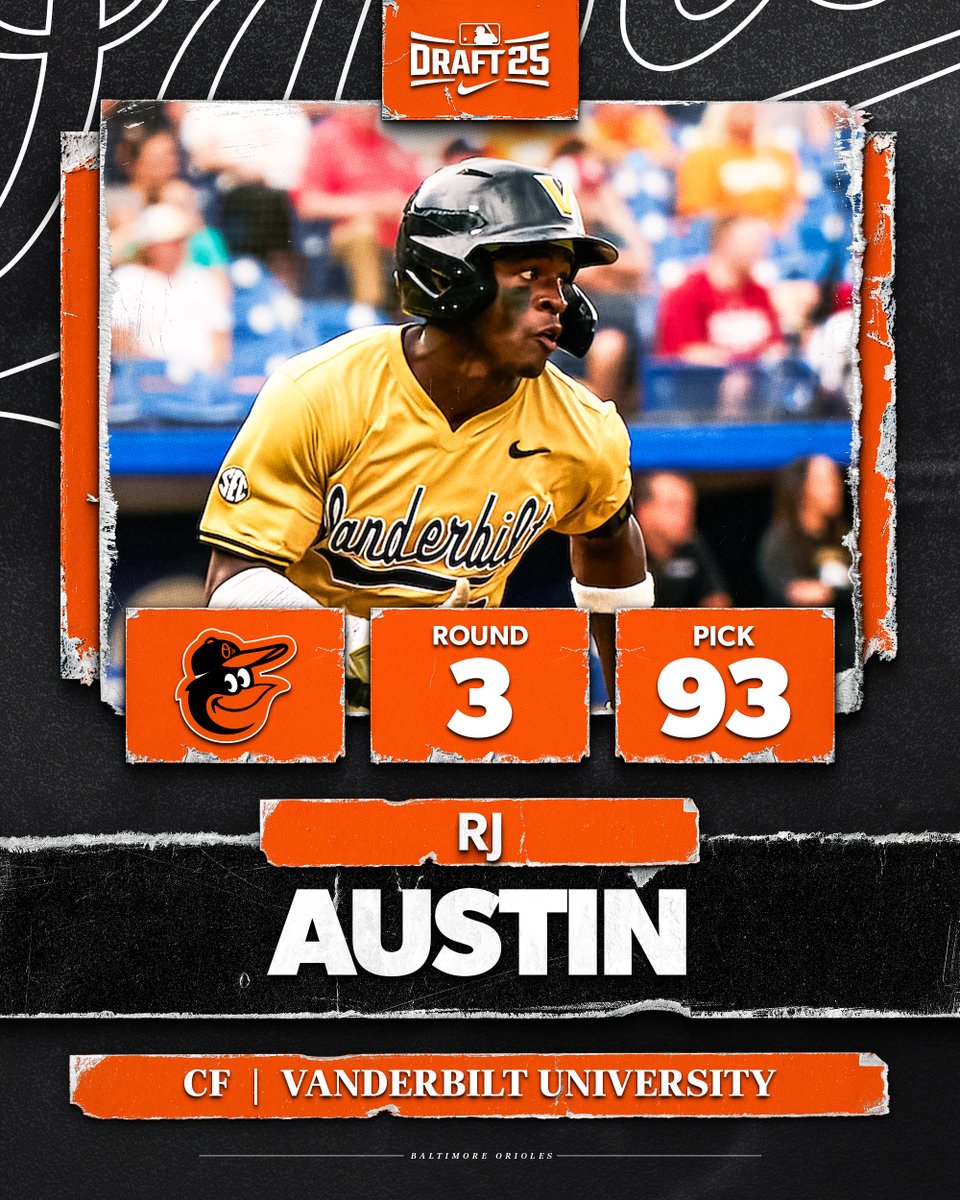 rjburjek's tweet image. First MLB Draft in the books! β
Had a blast getting to create content for such a special event in baseball, and congratulations to all of this year's selections!
#Birdland | @Orioles | @OsPlayerDev