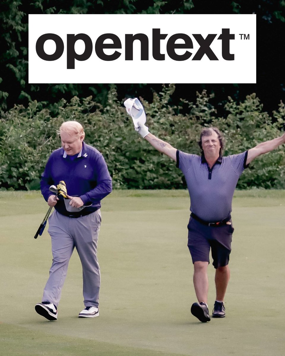EFACanada's tweet image. Thank you so much to silver sponsor opentext for helping to make our Toronto tournament a reality! See you out there soon, golfers ⛳🥈💙

#elsforautismcanada #elsforautism #opentext
