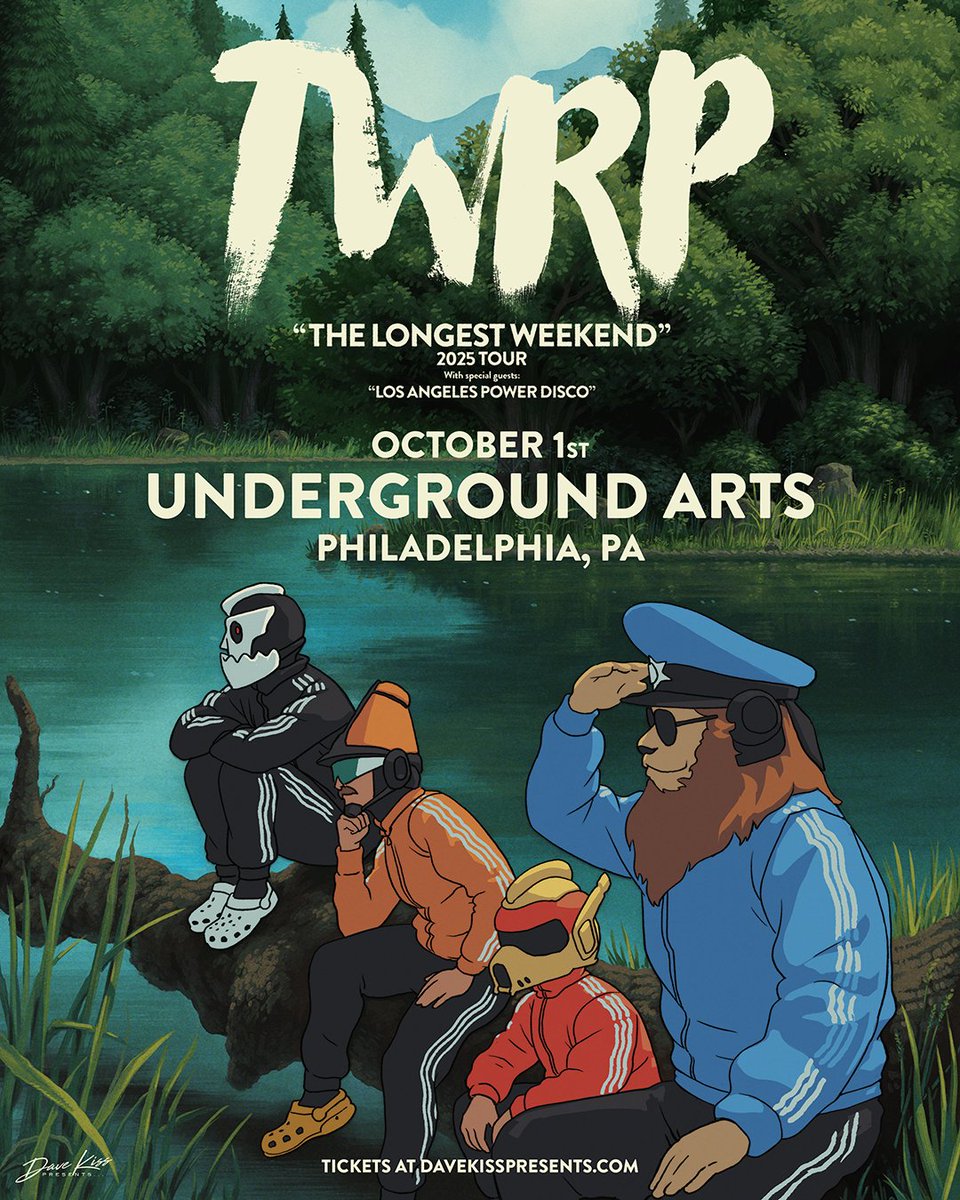 TWRPband's tweet image. ATTN PHILADELPHIA: Our Oct 1st show has been moved to Underground Arts!

Unfortunately we weren&apos;t able to transfer tickets, you should have been refunded already, but we recommend that you double check.

The NEW ticket link is here: tixr.com/groups/undergr…