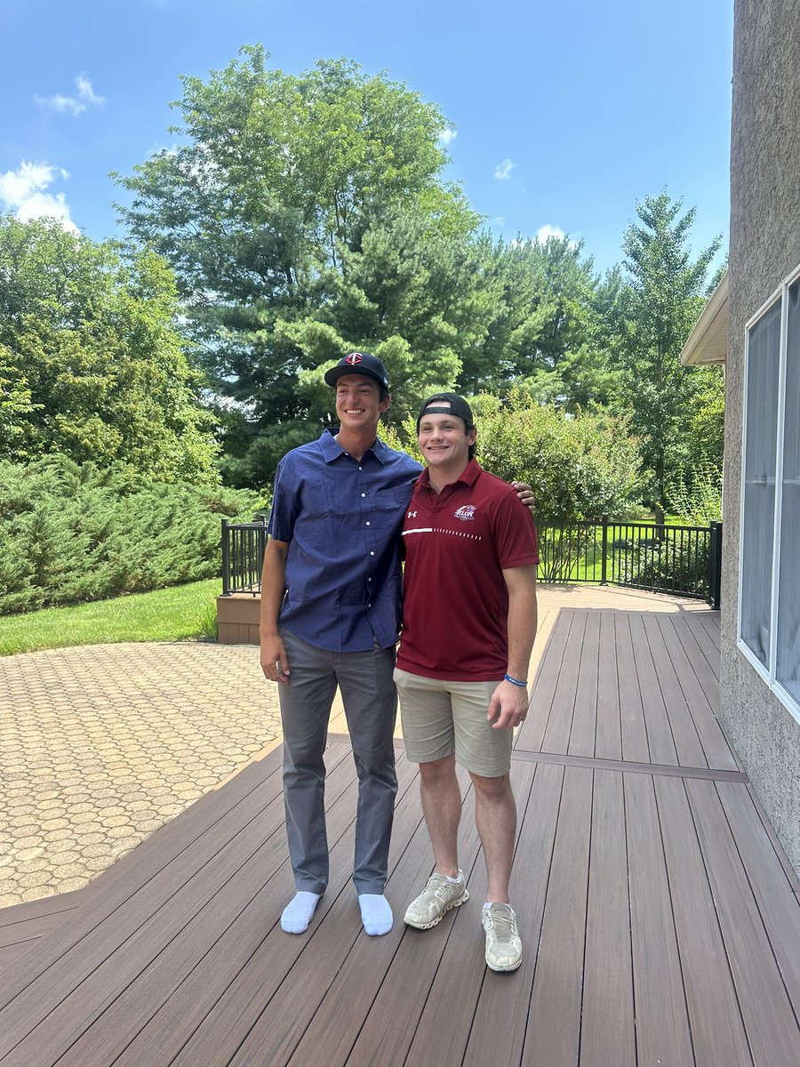 Elon Baseball (@elonbaseball) on Twitter photo Hey <a href="/Twins/">Minnesota Twins</a>,
Come get your 8th and 9th round picks.
#PhoenixRising | #GoldStandard Hey <a href="/Twins/">Minnesota Twins</a>,
Come get your 8th and 9th round picks.
#PhoenixRising | #GoldStandard