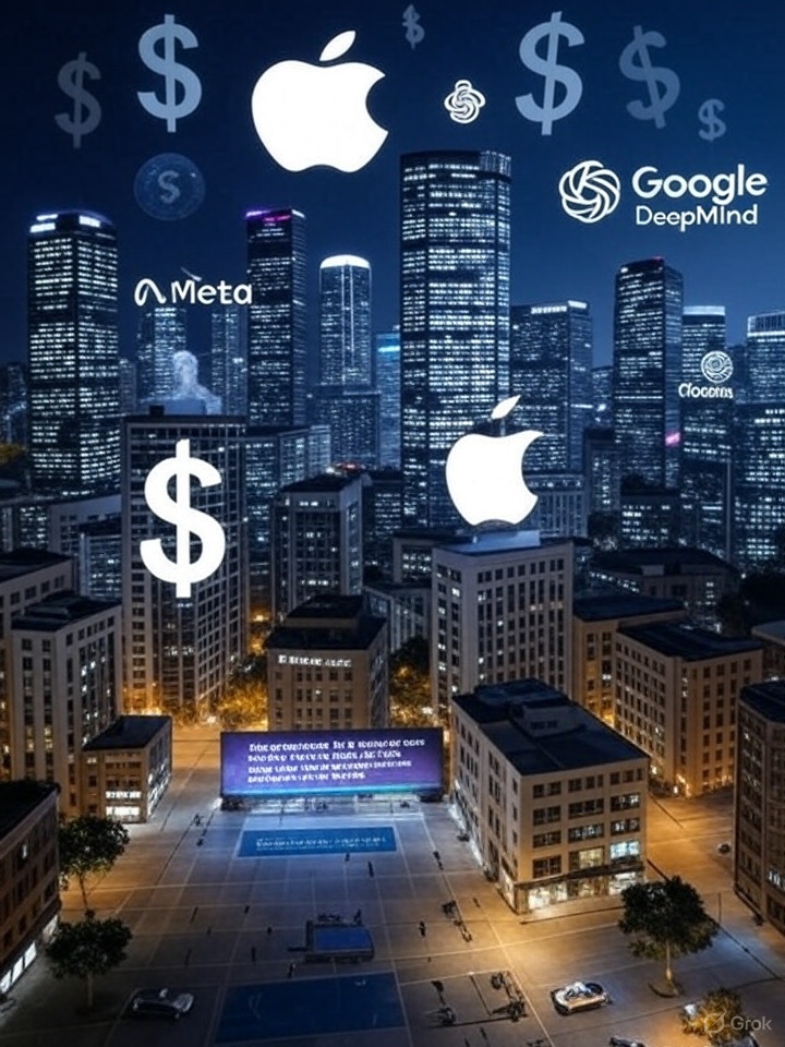 Yapay Zeka (#AI) öyle bir patlama yaşadı ki, artık teknoloji şirketleri birbirlerinin mühendislerini transfer etmek için 9 haneli maaşlar teklif ediyor.

🔹 Meta, Apple’ın AI başkanı Ruoming Pang’a 200 milyon $’lık dev bir paket sundu.
🔹 OpenAI araştırmacıları, yıllık 10 milyon