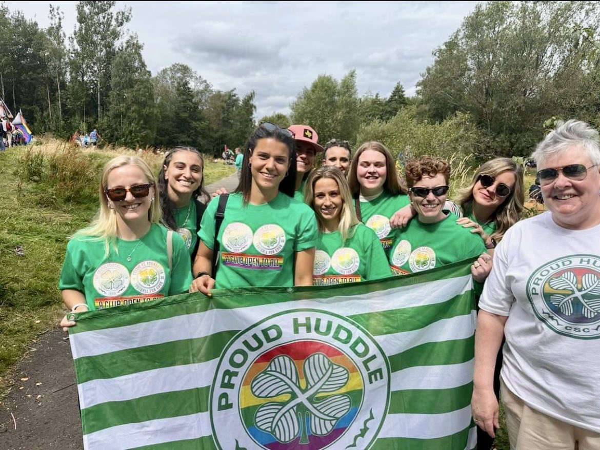 Proud Huddle CSC (@celticcscpride) on Twitter photo We are once again delighted to be marching alongside <a href="/FoundationCFC/">Celtic FC Foundation</a> on Saturday 19th for Glasgow pride 2025 🏳️🌈🍀
Anyone wishing to march with us is welcome 💚🤍
Meeting point📍Kelvingrove Art Gallery 10.30
March start point: Kelvingrove Park, royal terrace entrance 10.55 We are once again delighted to be marching alongside <a href="/FoundationCFC/">Celtic FC Foundation</a> on Saturday 19th for Glasgow pride 2025 🏳️🌈🍀
Anyone wishing to march with us is welcome 💚🤍
Meeting point📍Kelvingrove Art Gallery 10.30
March start point: Kelvingrove Park, royal terrace entrance 10.55