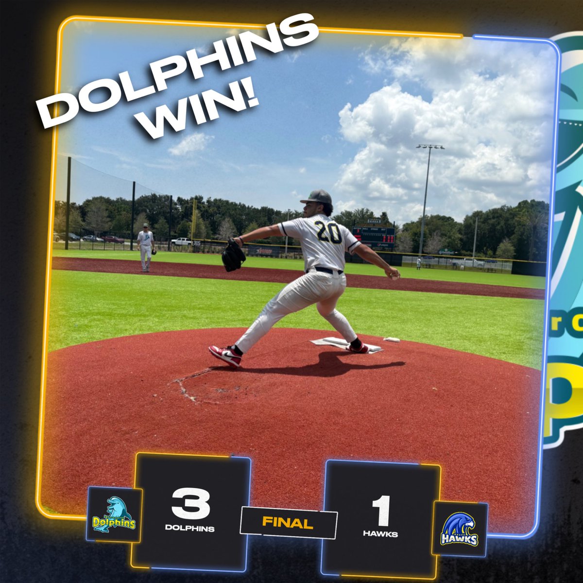 Coastal Collegiate Baseball League (@ccbljax) on Twitter photo DOLPHINS WIN! 🐬🐬🐬
Liam Prepetit and Devin Diggs shut the Hawks down on the mound as the ‘Phins collect win number 17!
<a href="/Liam24P/">Liam Prepetit</a> <a href="/LILDEVIN08/">Devin Diggs</a> DOLPHINS WIN! 🐬🐬🐬
Liam Prepetit and Devin Diggs shut the Hawks down on the mound as the ‘Phins collect win number 17!
<a href="/Liam24P/">Liam Prepetit</a> <a href="/LILDEVIN08/">Devin Diggs</a>