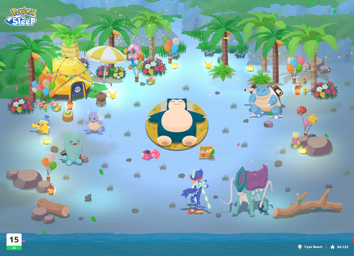 SpikeTeddy's tweet photo. I'm really loving the new photo mode. #PokemonSleep2nd https://t.co/ujnqKb5qva