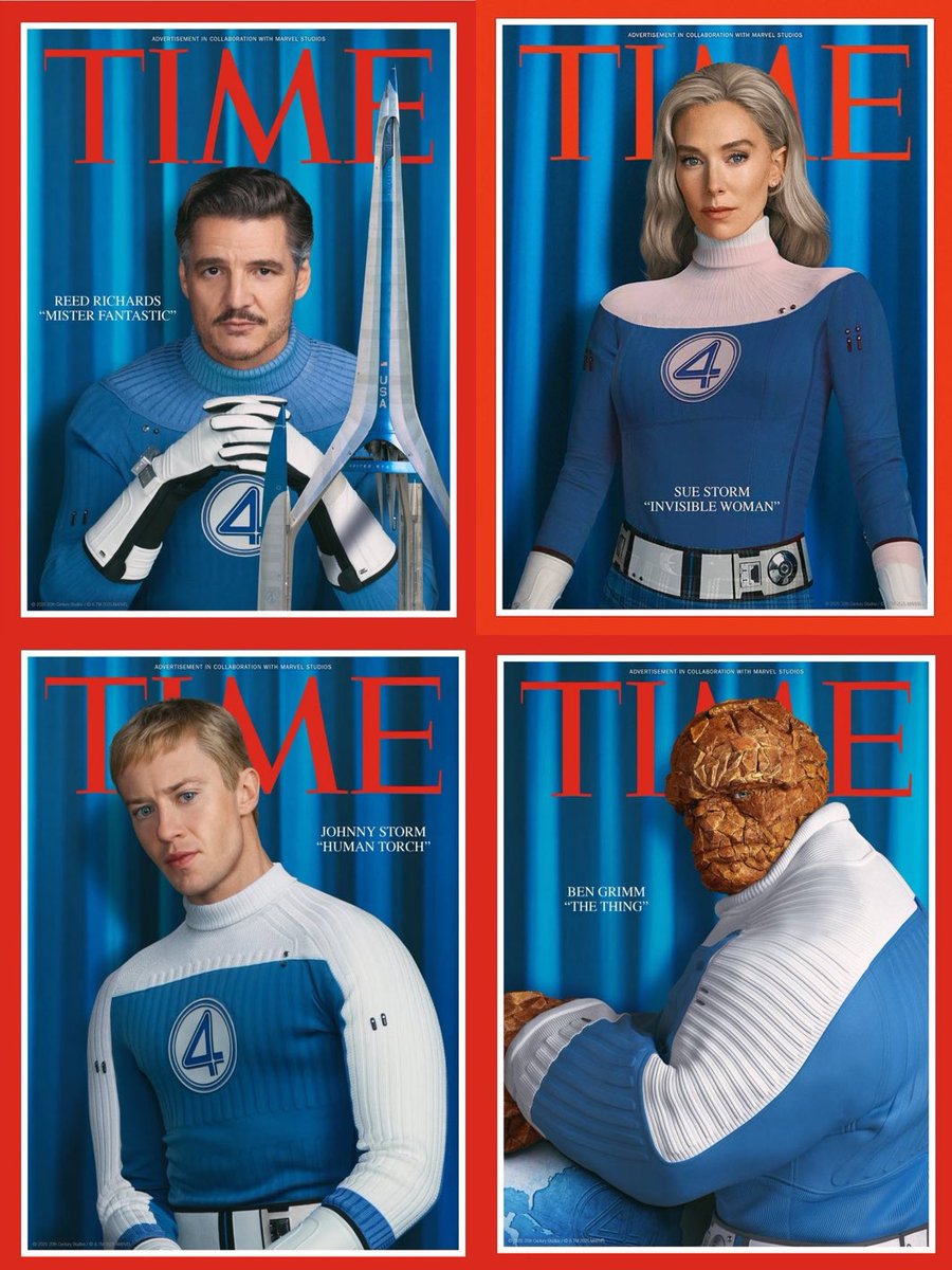 Marvel’s First Family for Time Magazine.