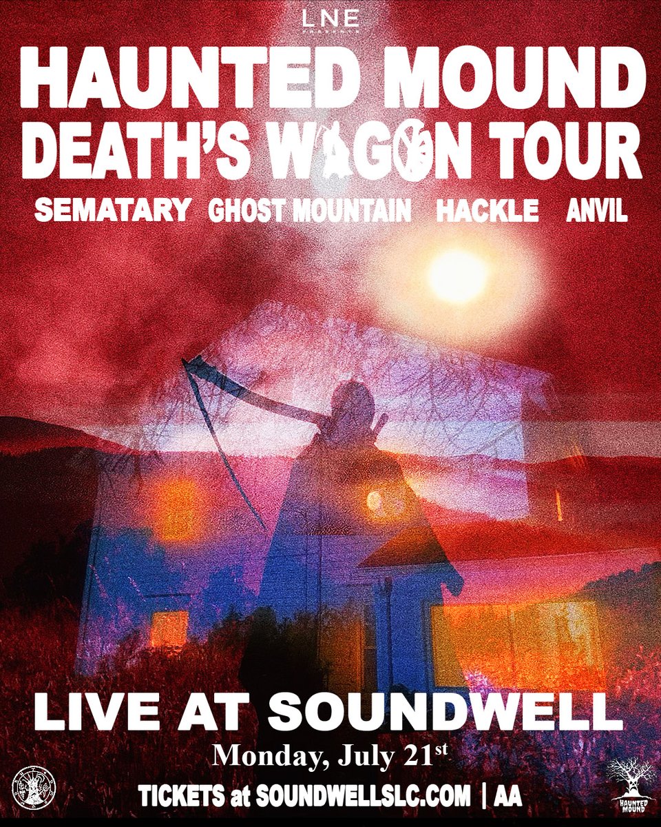 Soundwell (@soundwellslc) on Twitter photo UP NEXT + NEW Show Added!🎶
JUST IN⤵️
8.21 - <a href="/peechboi/">Peech</a>
UP NEXT⤵️
7.18 - <a href="/heshmane/">HE$H | ‘DICE’ OUT NOW</a> x <a href="/Bommer_Official/">BOMMER</a> x @KHOLD_official x TRM B2B ROJA
7.19 - <a href="/KpopClubNight/">KpopClubNight</a> ft DJ CHEN
7.21 - <a href="/SEMATARYGRAVEMN/">SEMATARY GRAVE MAN ✟ ✟ ✟</a> (LOW TIX🚨)
7.23 - <a href="/HeartAttackMane/">HEART ATTACK MAN</a>
7.24 - <a href="/Scowl40831/">SCOWL</a>
SoundwellSLC.com 🎟️ UP NEXT + NEW Show Added!🎶
JUST IN⤵️
8.21 - <a href="/peechboi/">Peech</a>
UP NEXT⤵️
7.18 - <a href="/heshmane/">HE$H | ‘DICE’ OUT NOW</a> x <a href="/Bommer_Official/">BOMMER</a> x @KHOLD_official x TRM B2B ROJA
7.19 - <a href="/KpopClubNight/">KpopClubNight</a> ft DJ CHEN
7.21 - <a href="/SEMATARYGRAVEMN/">SEMATARY GRAVE MAN ✟ ✟ ✟</a> (LOW TIX🚨)
7.23 - <a href="/HeartAttackMane/">HEART ATTACK MAN</a>
7.24 - <a href="/Scowl40831/">SCOWL</a>
SoundwellSLC.com 🎟️