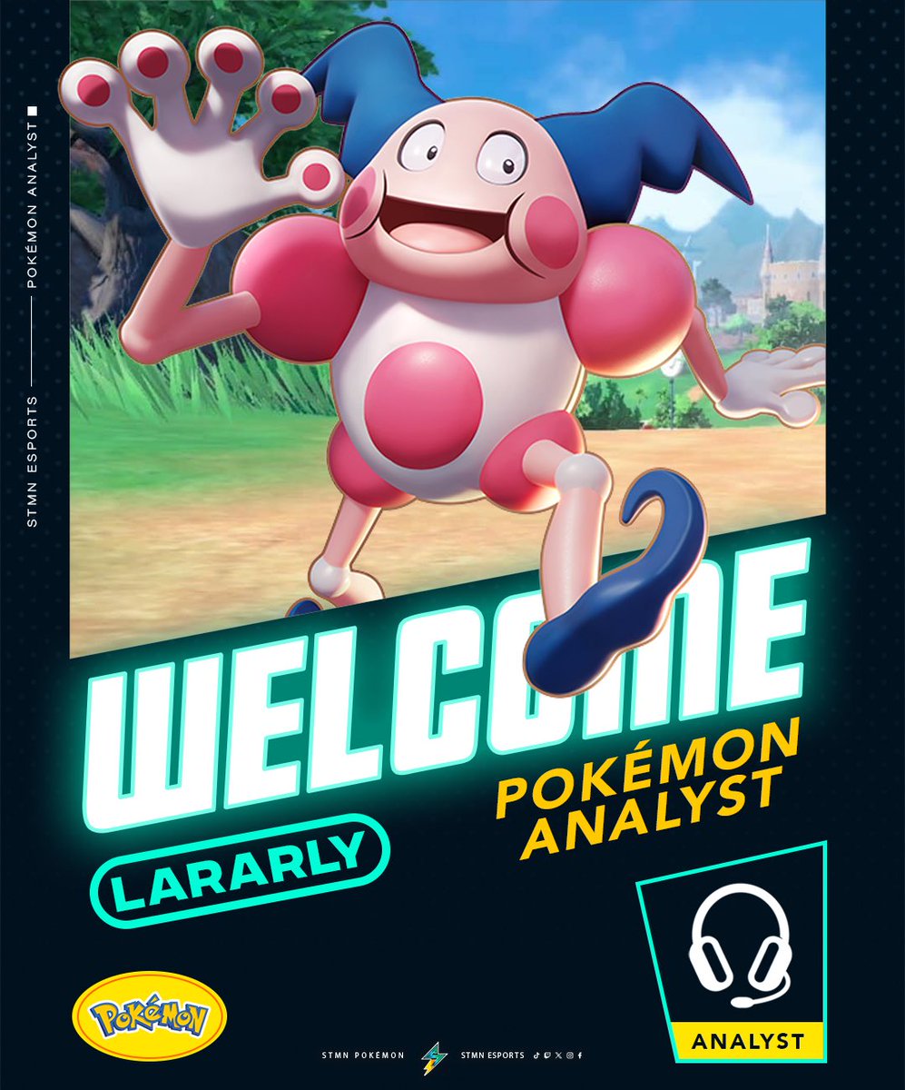 Momento de fortalecer al equipo rumbo al <a href="/UniteLATAM/">Pokémon UNITE Championship Series LATAM</a> World Championship. 

Bienvenido <a href="/Lara_rly/">Lararly</a> como analista de Pokémon Unite.