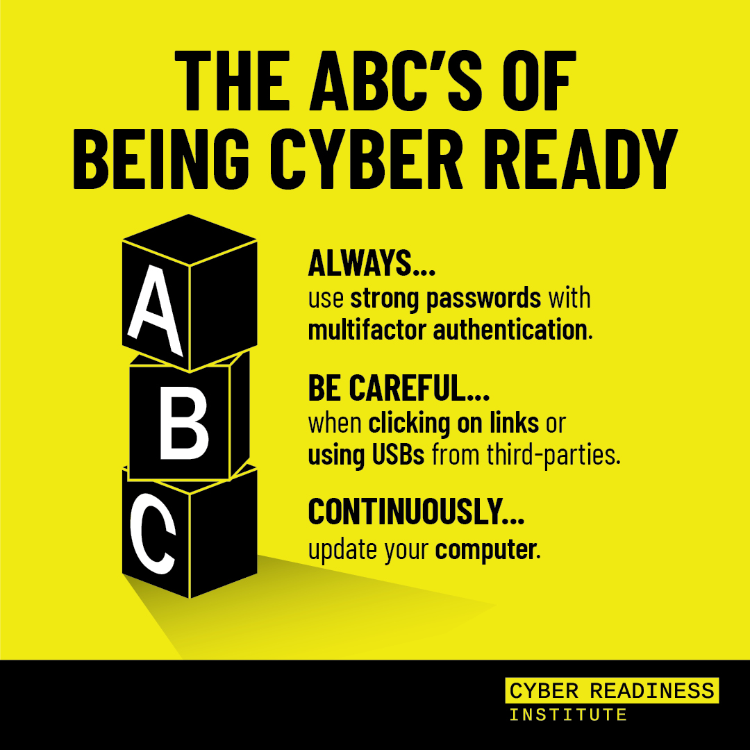 Cyber_Readiness's tweet image. Cyber threats are evolving—and your business needs to keep up.
The Cyber Readiness Program is a free, easy-to-use toolkit that helps small businesses strengthen their defenses.
🧠 No tech expertise needed. Just smart, practical steps.
Start protecting what you’ve built:…