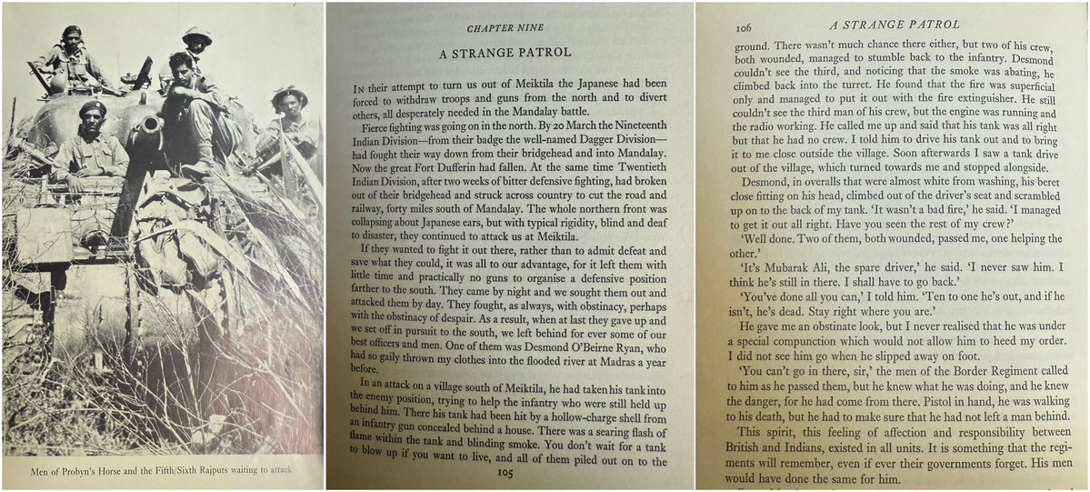 The old Indian Army, at Meiktila. From the memoirs of Miles Smeeton, CO of Probyn’s Horse