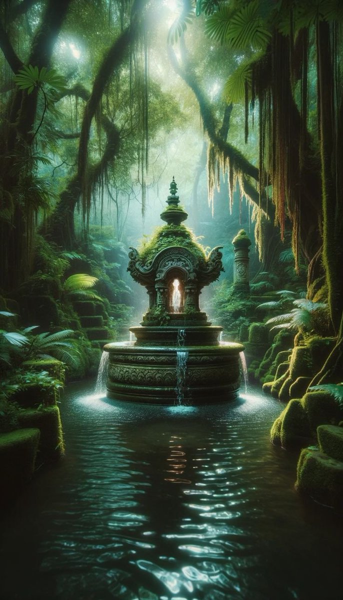 The Taino Indians of the Caribbean were said to have discovered the Fountain of Youth, a magic rejuvenating  fountain that existed somewhere north of Cuba. In the 16th c., explorer Ponce de León searched in what is now Florida. Sadly, it has never been found.

#MythologyMonday