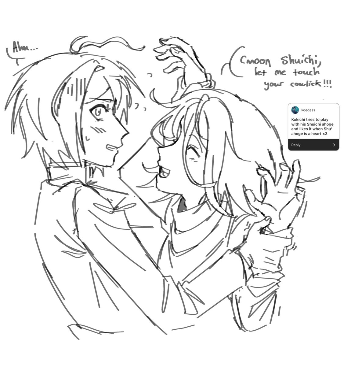 HungryStripes's tweet image. Saiouma hcs comin soon #danganronpa #saiouma